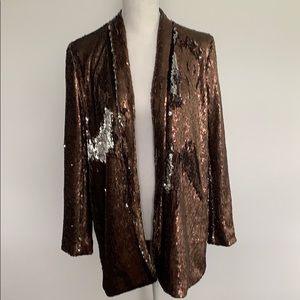Zara sequin mermaid blazer